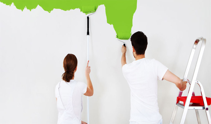 cách chuẩn bị bề mặt tường trước khi sơn