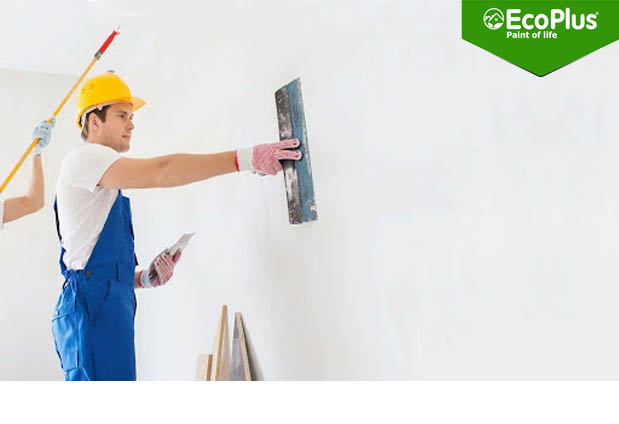 cách pha bột bả tường đúng kỹ thuật