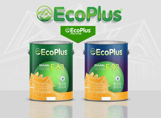 sử dụng sơn nội ngoại thất ecoplus